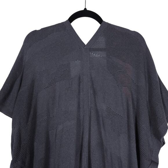 Lululemon Womens Find Your Light Wrap Heathered Gray Moonwalk Silk Camo Cardigan - Picture 11 of 15